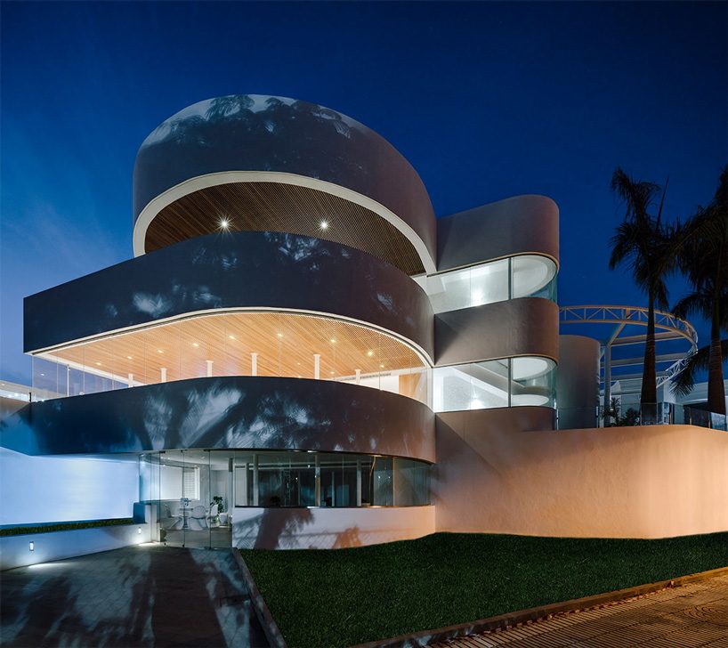 zooco estudio's flamingo club hotel in tenerife combines bamboo, basalt stone + white hues