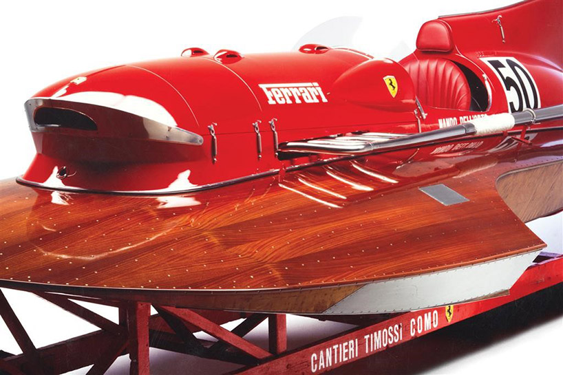 1952 ferrari arno XI racing boat on sale designboom 1952 ferrari arno XI racing boat on sale designboom