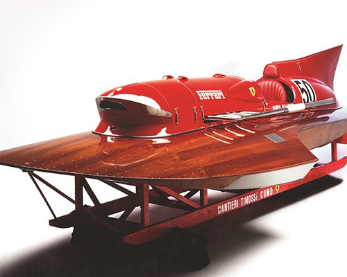 the only ferrari-powered boat in the world is up for sale