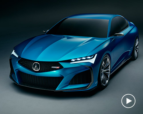 acura debuts type S concept at monterey car week