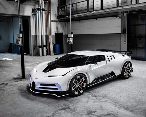 a blast from the past: $9 million bugatti centodieci hyper sports car