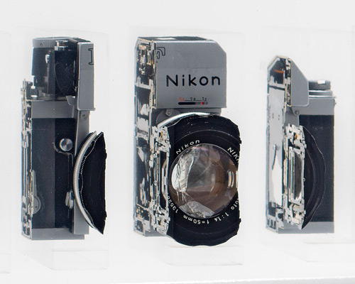 fabian oefner cuts-up and recomposes cameras, exposing their inner beauty