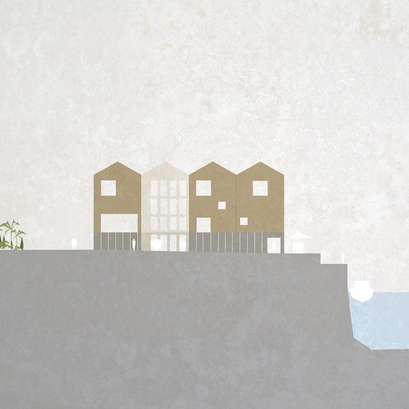 feilden clegg bradley granted permission to regenerate a historic harbour in cornwall, UK designboom