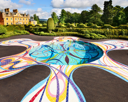 getaway in 'gateway', an artwork that doubles as a swimming pool you can take a dip in
