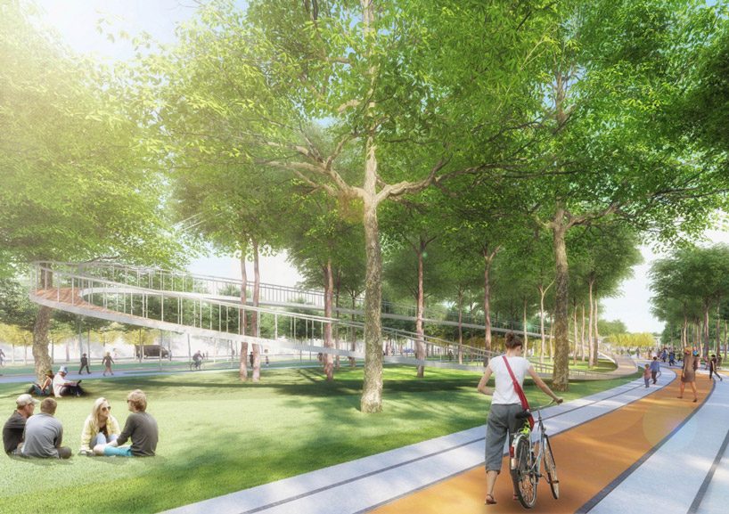 LAVA + ASPECT studios win competition to design ho chi minh city central park in vietnam designboom