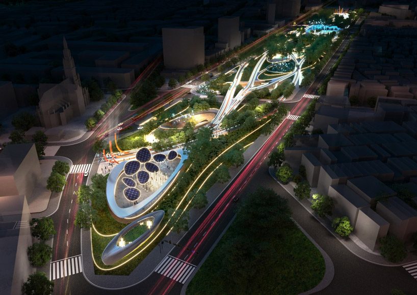 LAVA + ASPECT studios win competition to design ho chi minh city central park in vietnam designboom