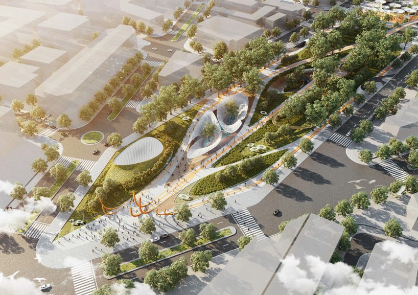 LAVA + ASPECT studios win competition to design ho chi minh city central park in vietnam designboom