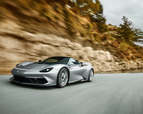 pininfarina enhances futuristic battista electric hypercar at monterey