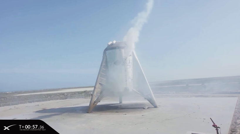 spaceX’s starhopper rocket soars above texas before future to mars - 1