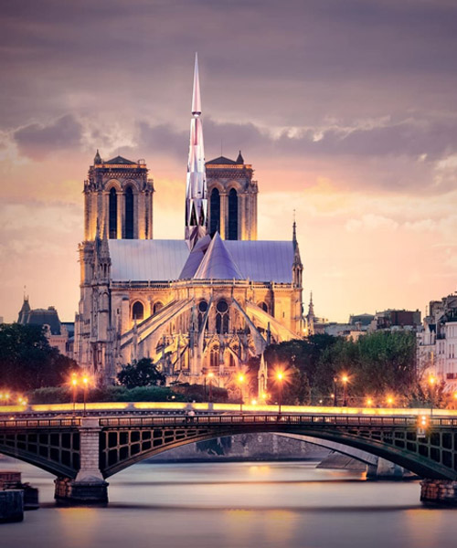 zeyu cai + sibei li win the peoples notre dame design competition