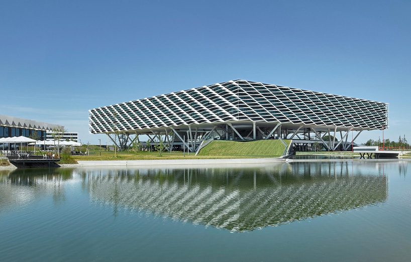 behnisch architekten completes the adidas world of sports arena in germany