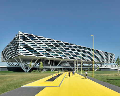 behnisch architekten completes the adidas world of sports arena in germany