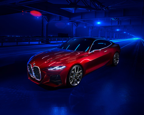 BMW concept 4 captures the future of coupe driving at the IAA 2019