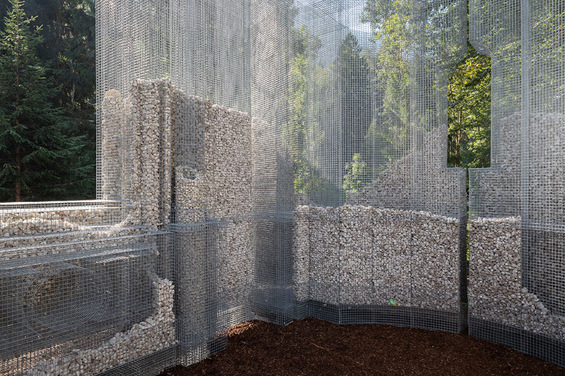edoardo tresoldi simbiosi: rebuilding a ruin at arte sella