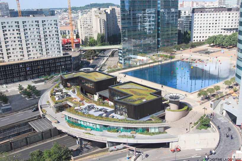 malka architecture uses recycled bamboo to clad oxygen multi-purpose complex in paris designboom