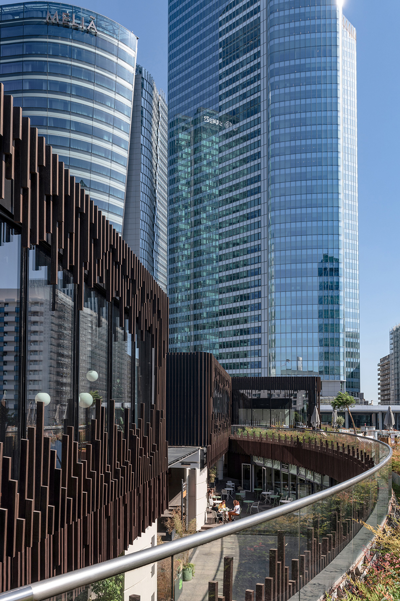 malka architecture uses recycled bamboo to clad oxygen multi-purpose complex in paris designboom