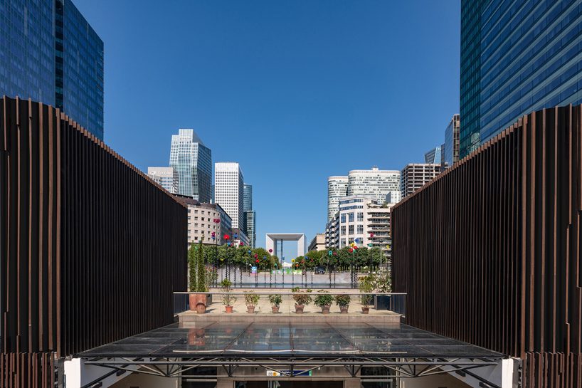 malka architecture uses recycled bamboo to clad oxygen multi-purpose complex in paris designboom