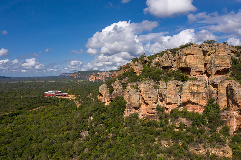 the spiral-shaped 'museu da natureza' is set amid brazil's natural landscape - 2