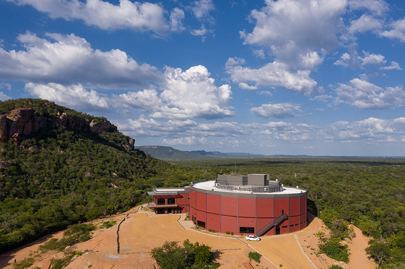 the spiral-shaped 'museu da natureza' is set amid brazil's natural landscape - 5