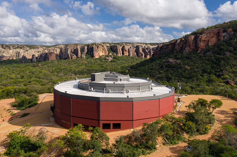 the spiral-shaped 'museu da natureza' is set amid brazil's natural landscape - 6