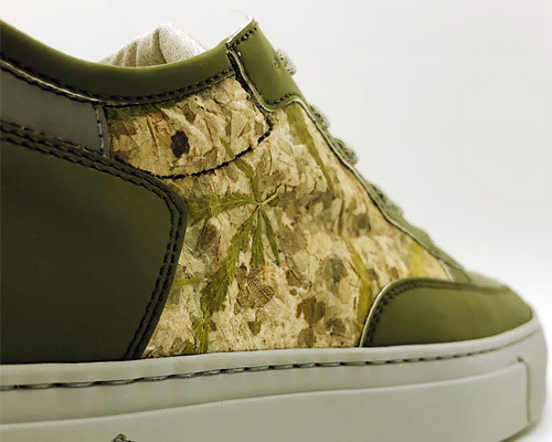 nat-2 creates vegan sneakers made with real cannabis leaves