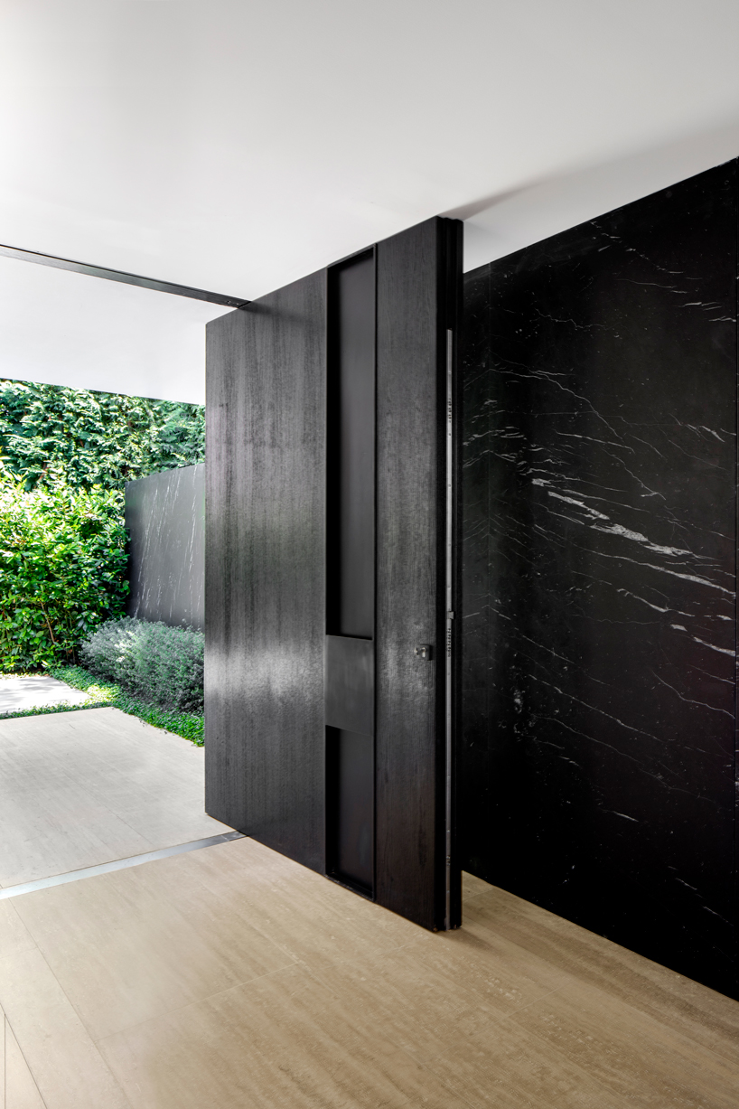 SAOTA's saint tropez summer house features an undulating timber ceiling designboom