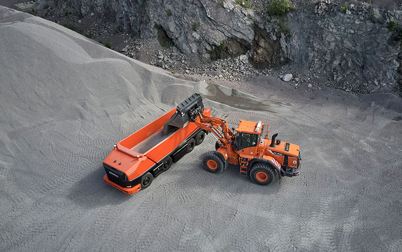 scania AXL, a fully autonomous concept truck, without a cabin