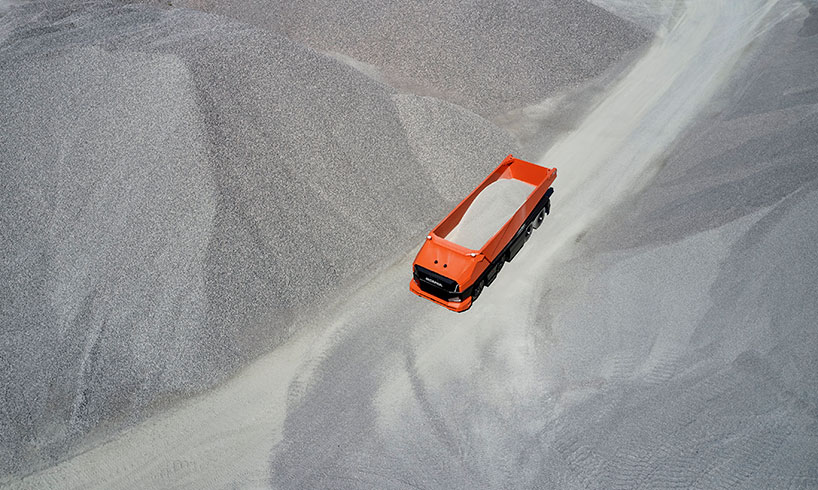 scania AXL, a fully autonomous concept truck, without a cabin