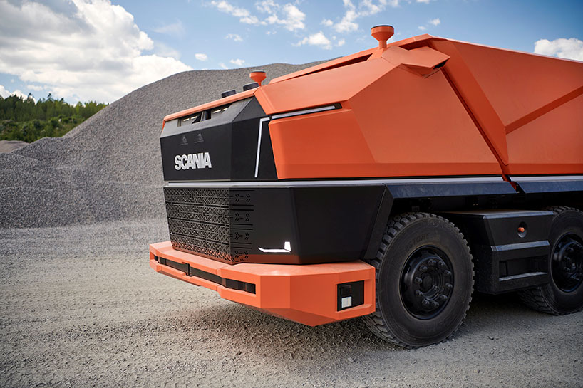 scania AXL, a fully autonomous concept truck without a cabin - 1