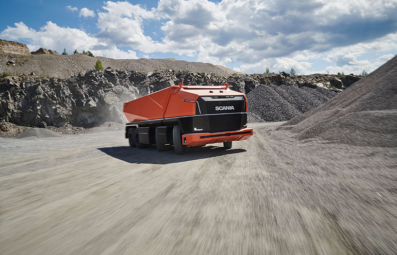 scania AXL, a fully autonomous concept truck without a cabin - 2