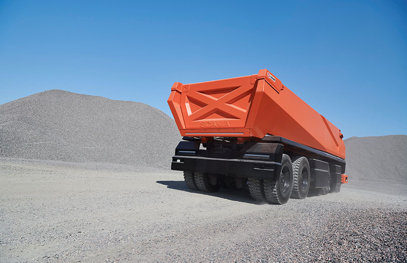scania AXL, a fully autonomous concept truck without a cabin - 3
