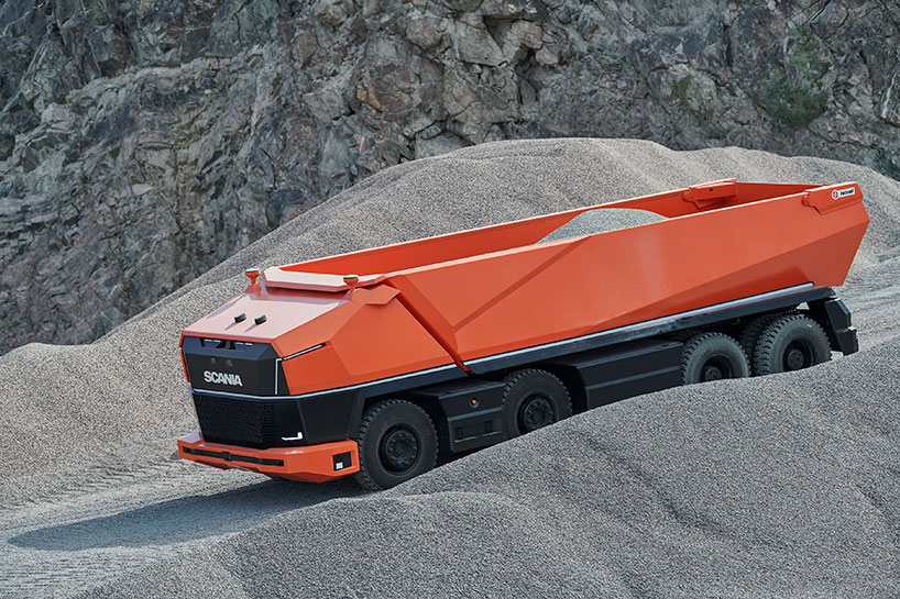 scania AXL, a fully autonomous concept truck without a cabin - 4