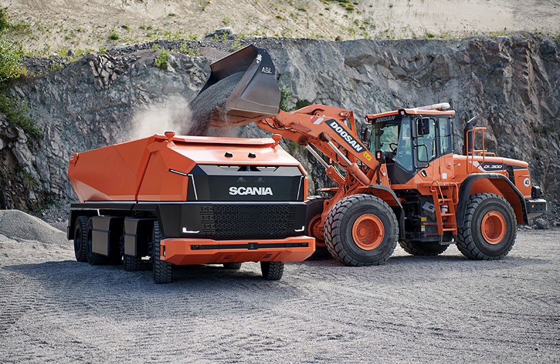 scania AXL, a fully autonomous concept truck without a cabin - 5