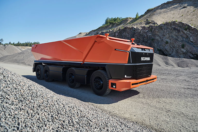 scania AXL, a fully autonomous concept truck without a cabin - 6