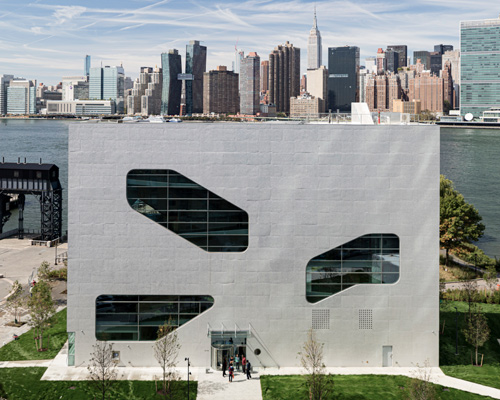 steven holl architects completes hunters point library on the queens waterfront