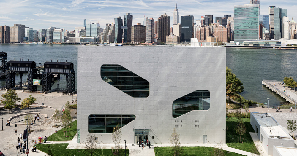 steven holl architects completes hunters point library in queens