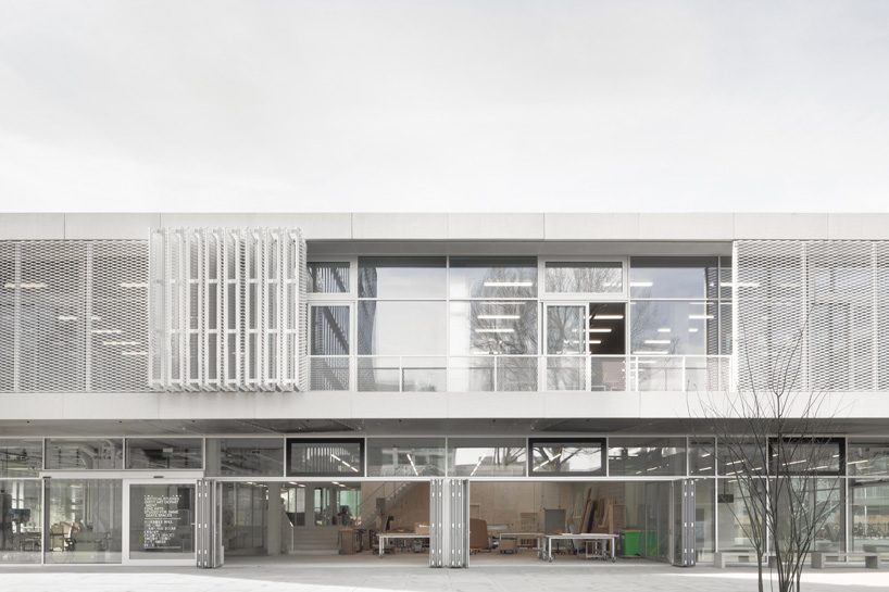 paulien bremmer + hootsmans extend rietveld academy & sandberg institute in amsterdam