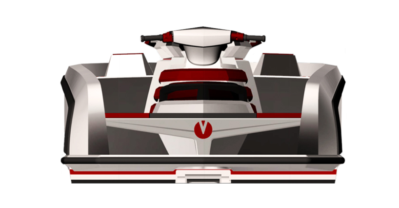 the vanqraft VQ16 is part waterscooter and part superyacht - 4