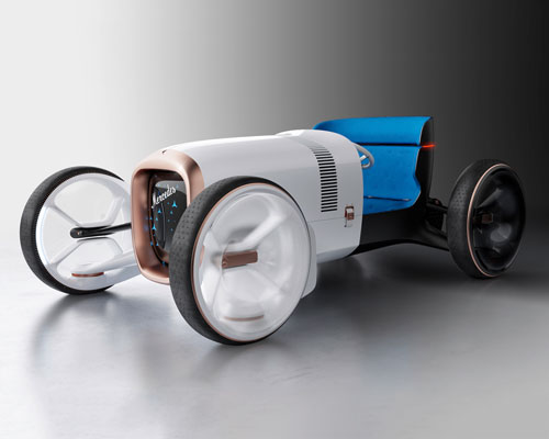 the electric mercedes-benz simplex concept throws back to 1901