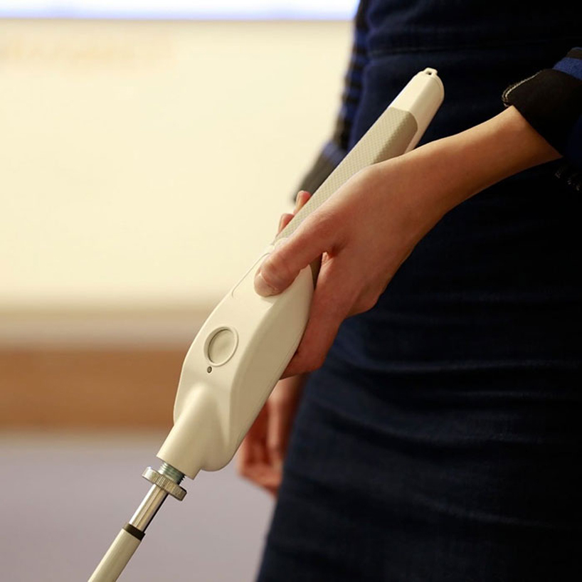 blind inventor creates 'smart cane' that uses google maps to