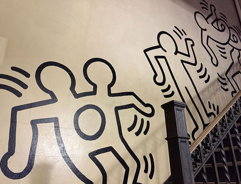 85-foot keith haring mural cut out of new york wall and sent to auction