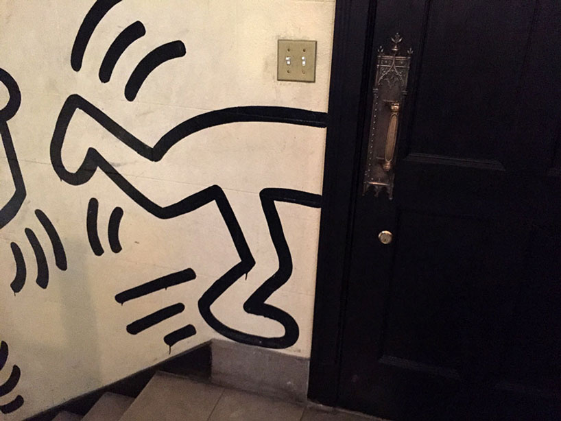85-foot keith haring mural cut out of new york wall and sent to auction
