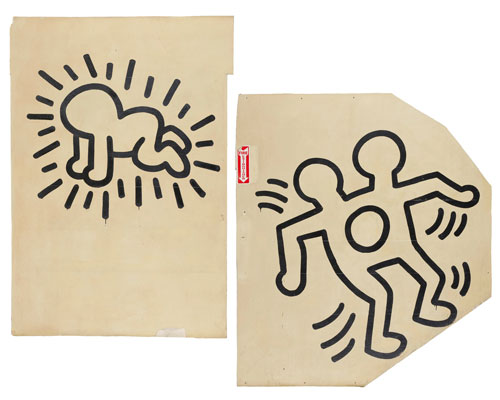 85-foot keith haring mural cut out of new york wall and sent to auction
