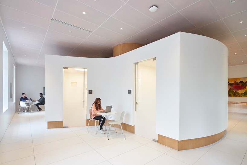 new face of RISD by WORKac expresses orange detailing and perforation