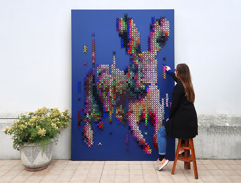 cross-stitch street art