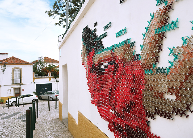 cross-stitch street art