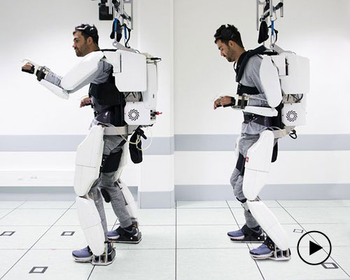 a brain-controlled exoskeleton helps paralysed man walk again
