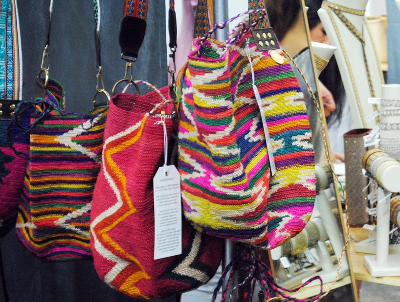 designers celebrate traditional crafts + community artisanship at caravana americana