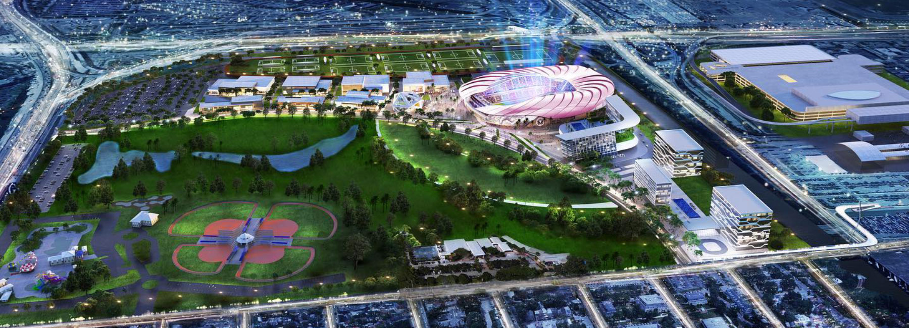 david beckham's inter miami soccer team reveals stadium plans