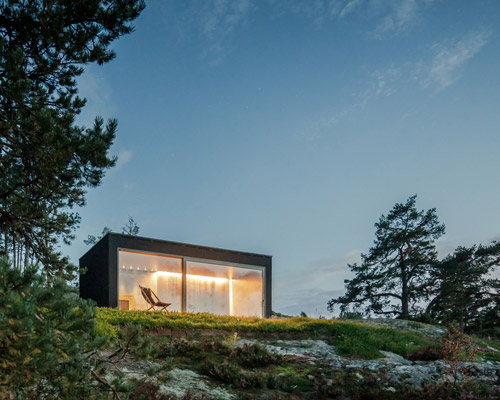 joão morgado captures matteo foresti's luxurious sauna in sweden